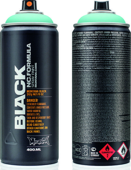 Black Sprey Boya 400ml Tiffany BLK6110