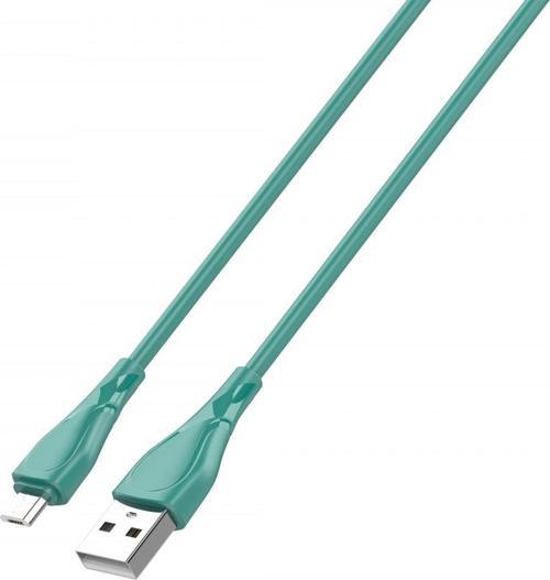 Ldnıo Hızlı Şarj Kablosu Lightning Yeşil LS611