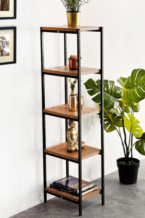 5 Katlı Çok Amaçlı Dolap Raf Kitaplık 5248