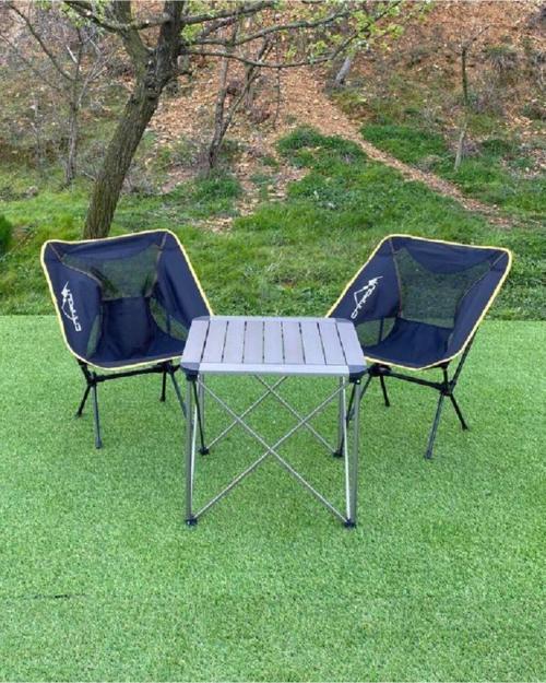 KÜÇÜK MASA + 2 PRATİK SANDALYE SET