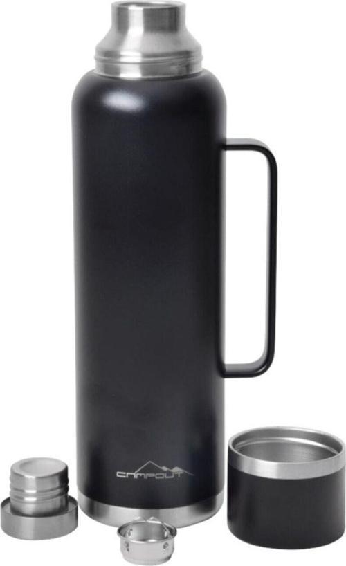 Ng 164 Campout Çift Katmanlı Termos 1500 Ml Siyah