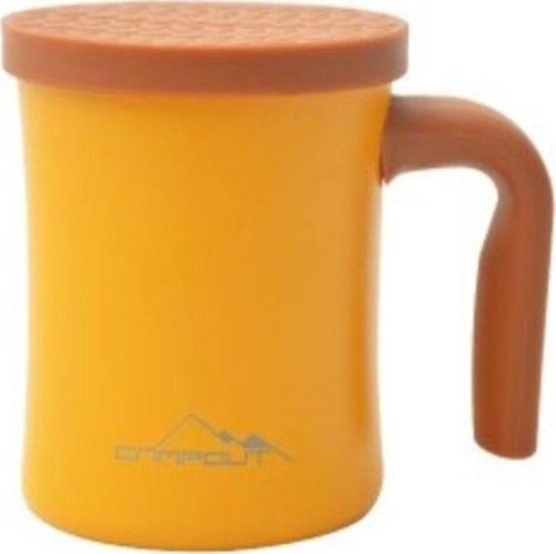 Campout Çift Katmanlı Termos Kupa Sarı