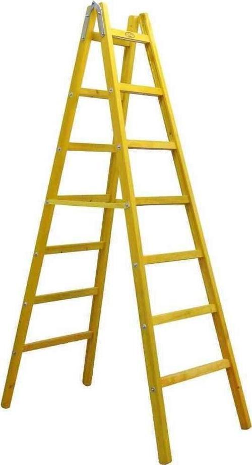 Ahşap Merdiven Katlanır Merdiven 7 Basamaklı 8188