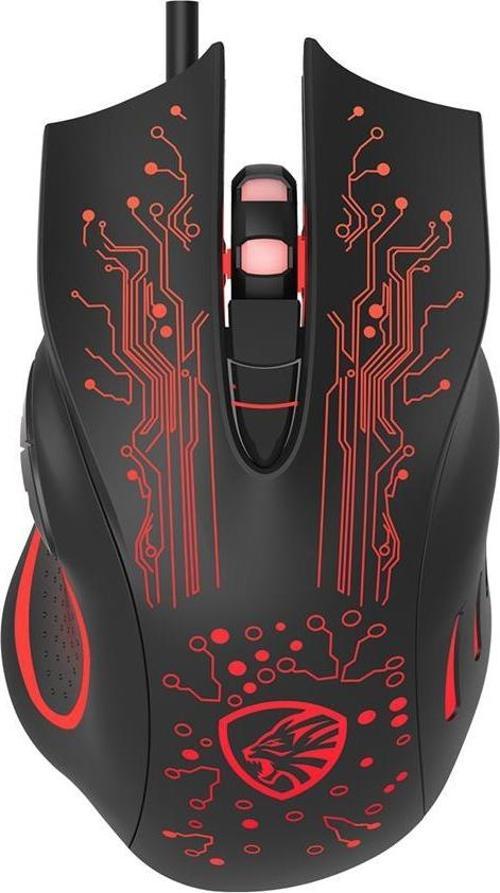Hy-X8 3200Dpı RGB 6 Button Eagle Siyah Gaming Oyuncu Mouse (1.5 Metre Kablo Uzunluğu)