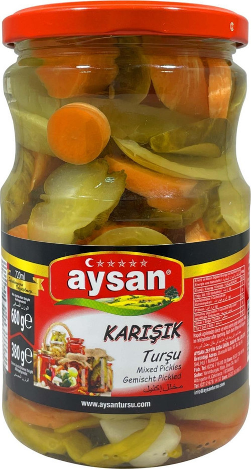 Aysan Karışık Turşu 680 g ℮