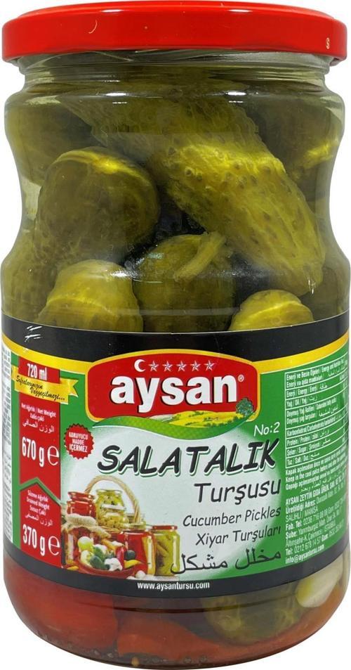 Aysan Salatalık Turşusu 670 gr