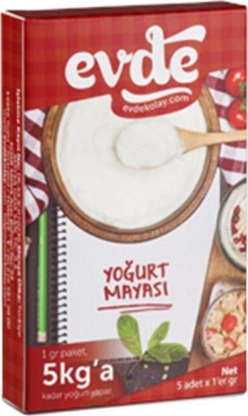 Evde Yoğurt Mayası Paket 5x 1 g ℮