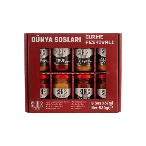 Gourmet Dünya Sosları Gurme Festivali (8x67 ml) -530 Gr
