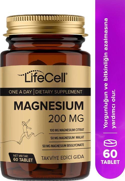 Magnesium 200 Mg Takviye Edici Gıda