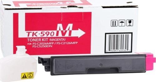 Tk-590m Muadil Kırmızı Toner
