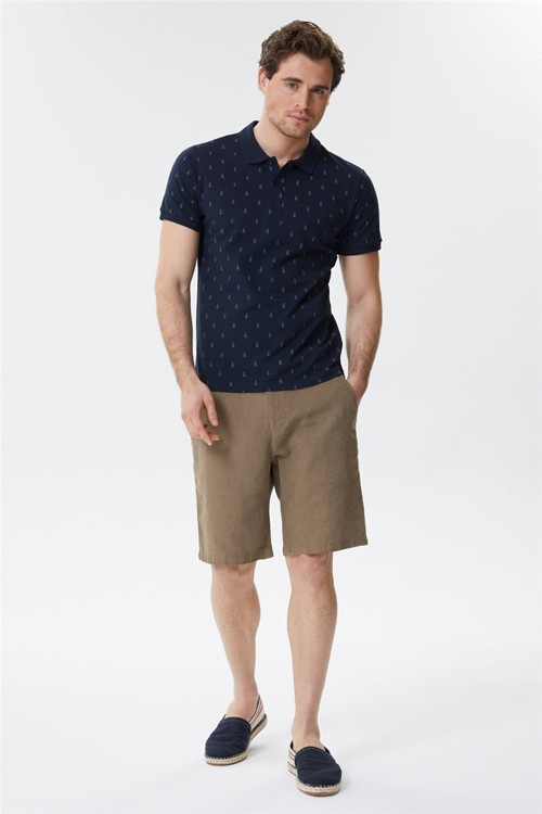 Willy Erkek Chino Şort Camel