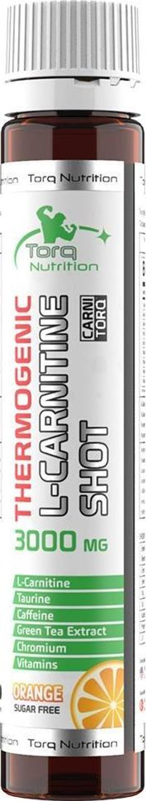 Thermogenic L-Carnitine Shot 3000 mg. Portakal