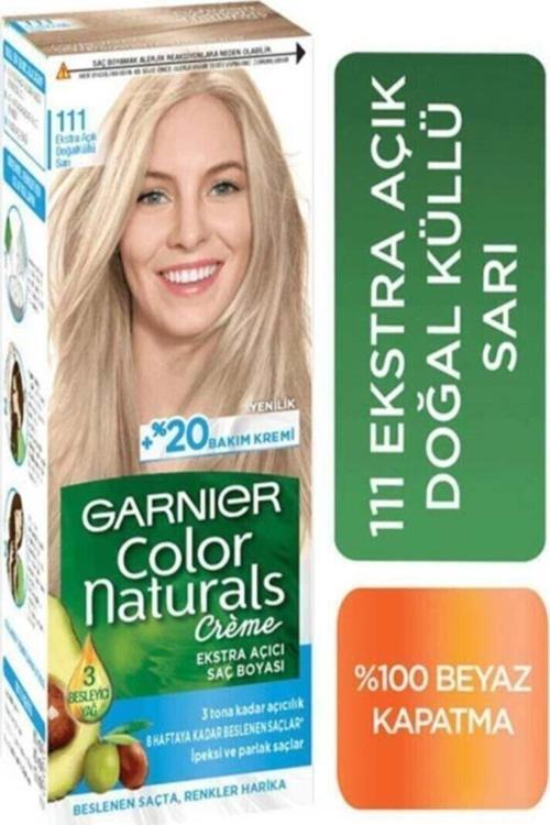 Color Naturals Boya 111 Ekstra Açık Doğal Küllü Sarı