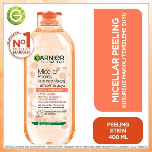 Micellar Peeling Kusursuz Makyaj Temizleme Suyu 400 ml