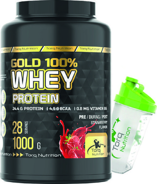 Gold Whey Protein Çilek Aromalı 1000 gr