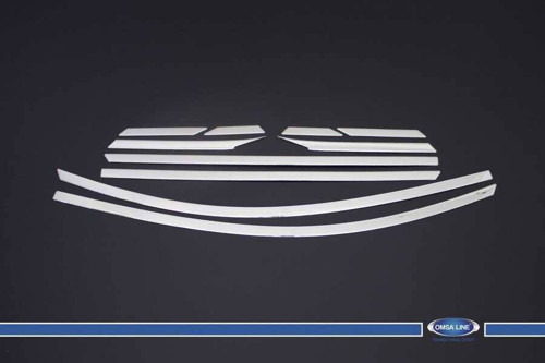 Hyundai Tucson Krom Cam Üst Çerçevesi 10 Parça 2015-2020 Arası