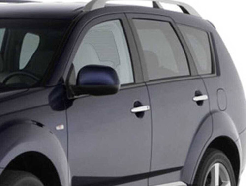 Mitsubishi Lancer Krom Kapı Kolu 8 Parça Tek Delik Çift Sensörlü 2007 ve Sonrası