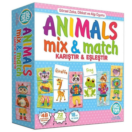 Animals Mix&Match Karıştır&Eşleştir Hayvanlar