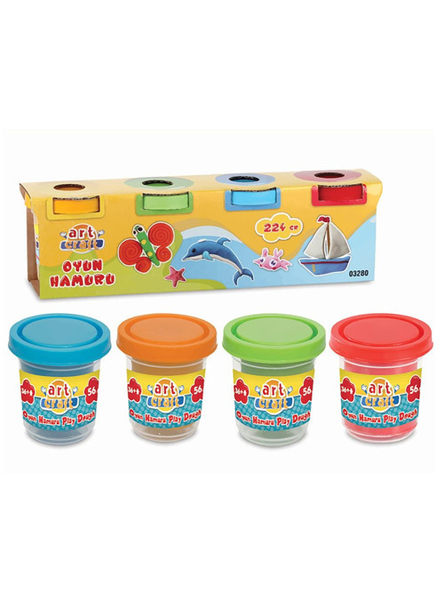 4 Lü Oyun Hamuru 224 Gr