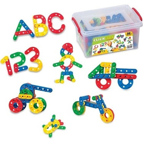 Clıck Clack Puzzle Küçük Kutu / 96 Parça Set