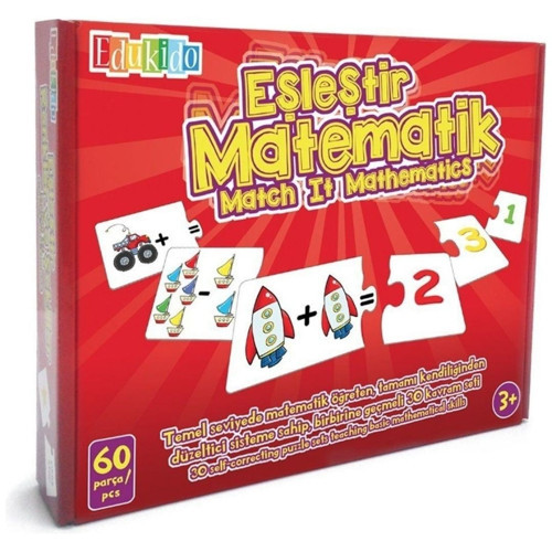 Eşleştir, Matematik Mukavva Puzzle