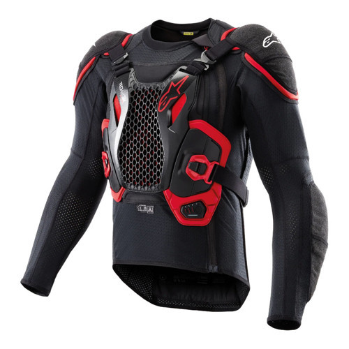 Tech-Air Off-Road Sistem Airbag Ceket Siyah Kırmızı