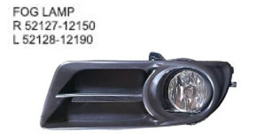 Sis Lambası Corolla 04-06 Sedan Yuvarlak Ön Sağ (Oem No: 52127-12150)