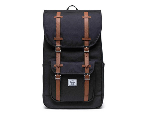 Little America Backpack 30L Sırt Çantası-En: 28,5 cm, Boy: 48 cm, Derinlik: 18 cm 11390-00001 Siyah