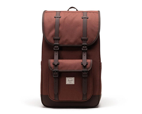 Little America Mid Backpack Omuz Çantası-En: 22,5 cm, Boy: 13,5 cm, Derinlik: 9,5 cm 11391-07127 Kahverengi