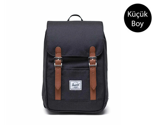 Retreat Mini Backpack Sırt Çantası-En: 23 cm, Boy: 29 cm, Derinlik: 12,5 cm 11398-00001 Siyah