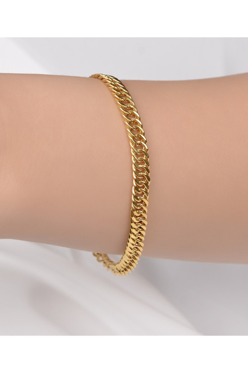 4 gr (GRAM) Dallas Gurmet Bileklik Künye22(916) Ayar Altın