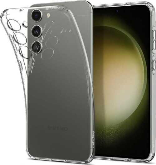Galaxy S23 Plus ile Uyumlu Kılıf 4 Tarafı Tam Koruma Crystal Clear