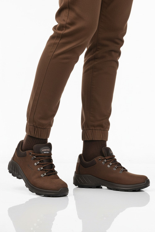 Kahve Su Geçirmez Kaymaz Taban Erkek Outdoor Ayakkabı M4105 M
