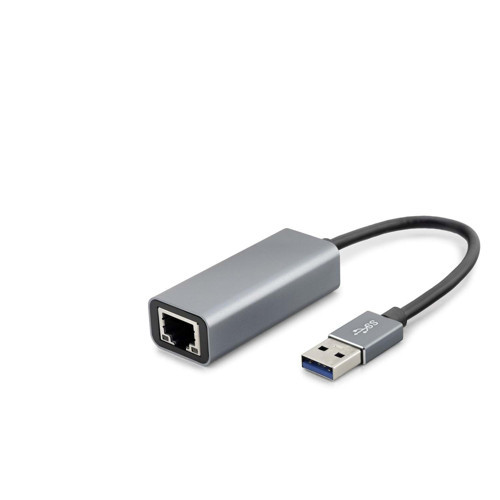Büro Ev Ofis Cihazları için Gri 1000MBPS USB3 Ethernet Card Dönüştürücü