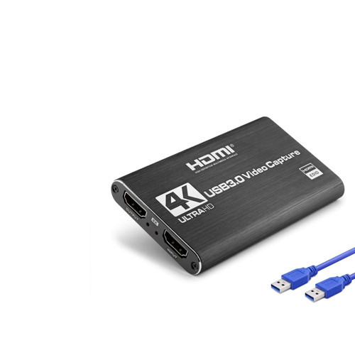 Büro Ev Ofis Cihazları için Siyah 12PORT USB3 4K Ultra Hd Hdmı Video Capture