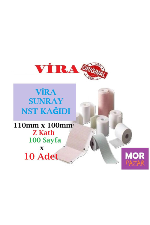SUNRAY NST KAGIDI 110 mm x 100 mm Z Katlama 100 Sayfa x 10 Adet