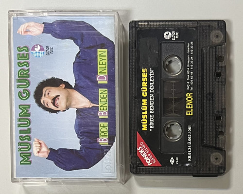 Müslüm Gürses Birde Benden Dinleyin Kaset (Kağıt Baskı)
