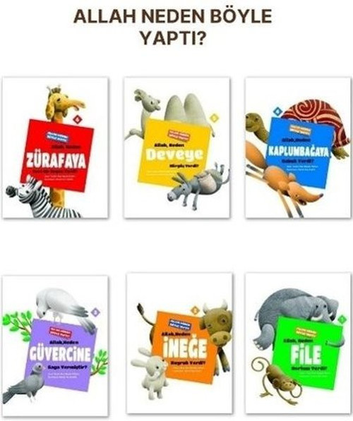 Allah Neden Böyle Yaptı Seti - 6 Kitap Takım