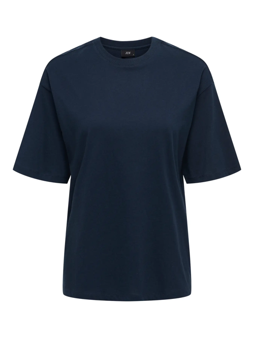 JDY Kadın Yuvarlak Yaka Lacivert T-Shirt - 15366305