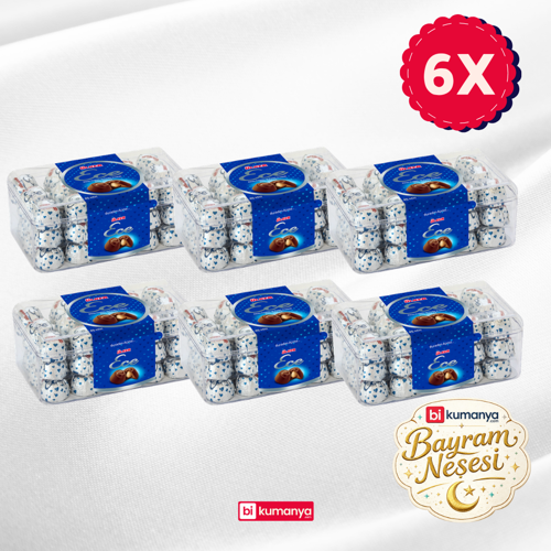 ECE Define İkramlık Bütün Fındıklı Sütlü Çikolata - 458 gram - 6 Adet