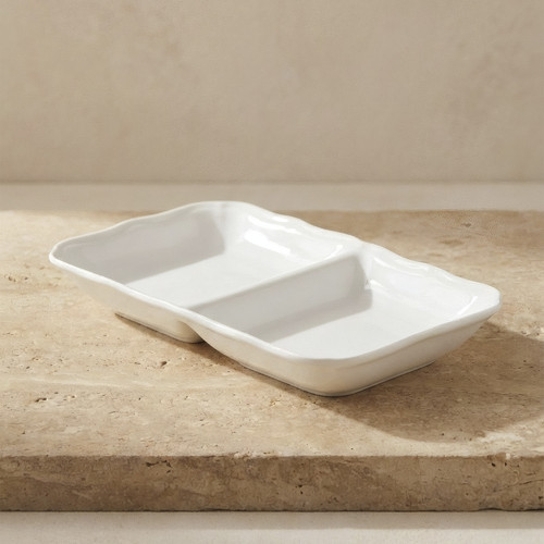 Voyage 2 Bölmeli Servis Tabağı 17 cm