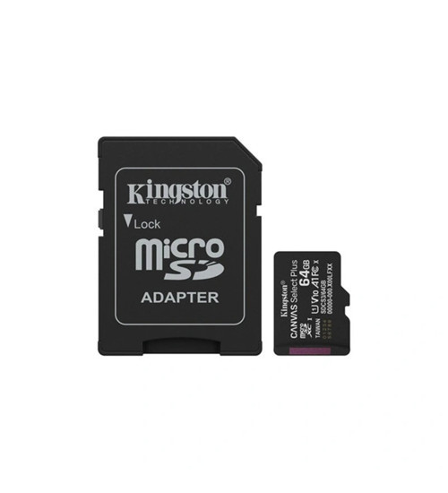 64 GB CANVAS SELECT PLUS MICRO SD CARD CL10 SDCS3/64GB