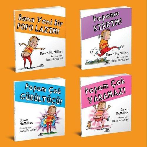 Bana Yeni Bir Popo Lazım Serisi Seti - 4 Kitap Takım