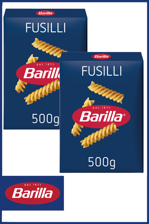 Fusilli Burgu Makarna 500 gr x 2 Adet