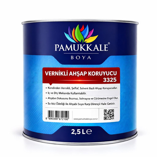 Ahşap Koruyucu Vernikli 2.5 Lt Açık Meşe