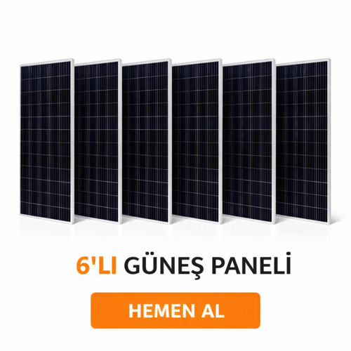Phono Solar 395W A+ Monokristal Güneş Paneli (6 Adet)