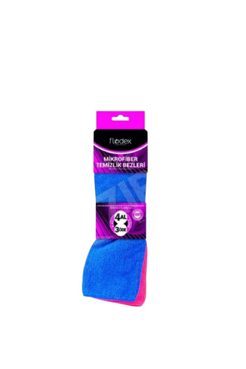 Mikrofiber Cam Bezi 4'lü