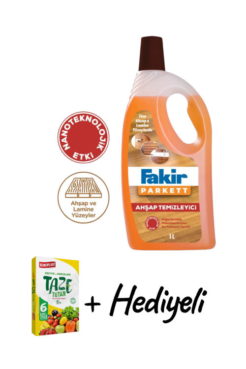 Fakir Parkett Nanoteknolojik Etkili Ahşap Temizleyici 1 lt.
