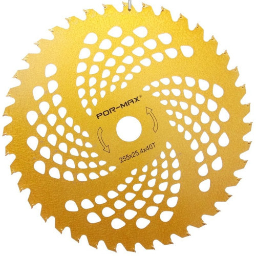 Elmas Tırpan Bıçağı Turuncu 255x2.0x25.4mm 40Diş