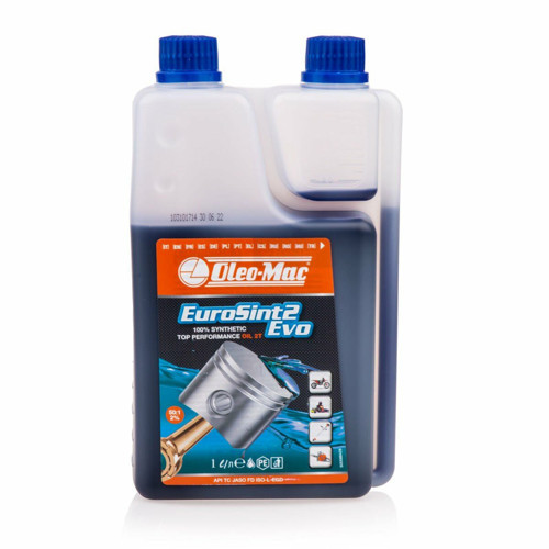 Eurosint 2 Evo Benzin Karışım Yağı İki Zamanlı 1 Litre Ölçekli